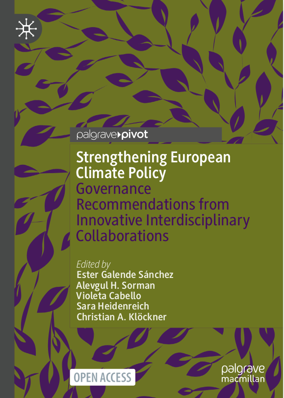 vcabellov's tweet photo. 📢Thrilled to announce new OA 🔖  Strengthening European Climate Policy

✨10 policy recommendations from 10 SSH-STEM collaborations

✨ 1/3 books from @SSHCentreEU 

Edited with Ester Galende, @AlevgulS, Sara Heidenreich, Christian Klöckner &amp; outstanding team of contributors https://t.co/UTybuxM6ol