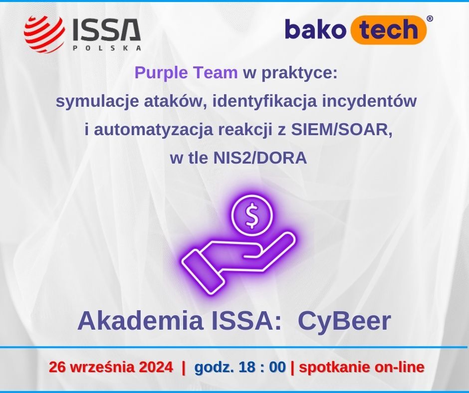 ISSAPoland's tweet photo. Akademia ISSA: CyBeer powraca 26/09 
https://t.co/YLHd6oqMCs
#ISSAPolska #AkademiaISSA #CyBeer https://t.co/wfExOv71QX