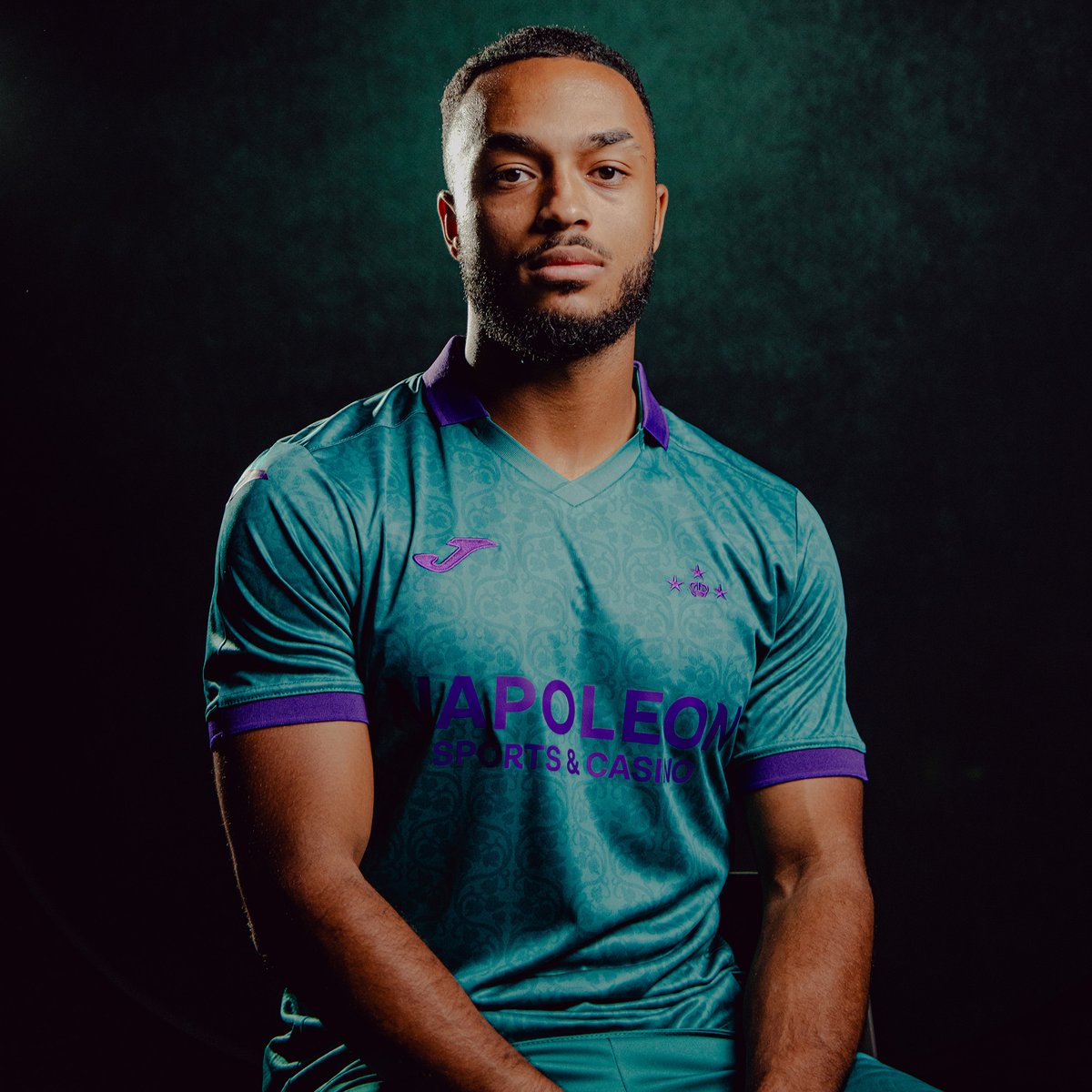 RSCA 3rd shirt 2024/2025. Een nieuwe ode aan de Art Nouveau tijdens de Europese campagne. Shop nu via jomasport.shop/RSCA/