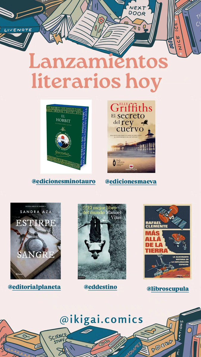 Novedades literarias hoy: