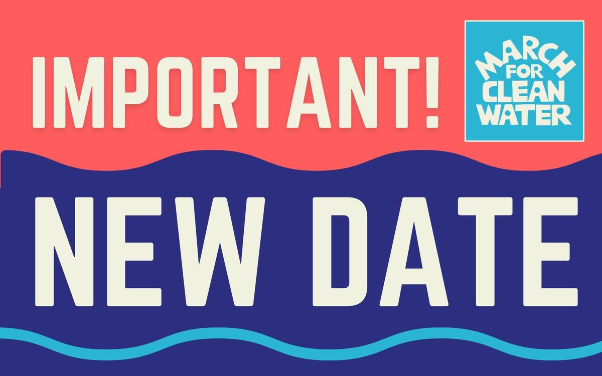 sascampaigns's tweet photo. **CHANGE OF DATE** MARCH FOR CLEAN WATER NOW SUN 3rd NOVEMBER

Due to a recently announced event scheduled to take place in Central London on 26th Oct, &amp; for public safety, we have made the extremely difficult decision to move the march to 3rd of November. 🧵1/2 https://t.co/M0FKouYXvH