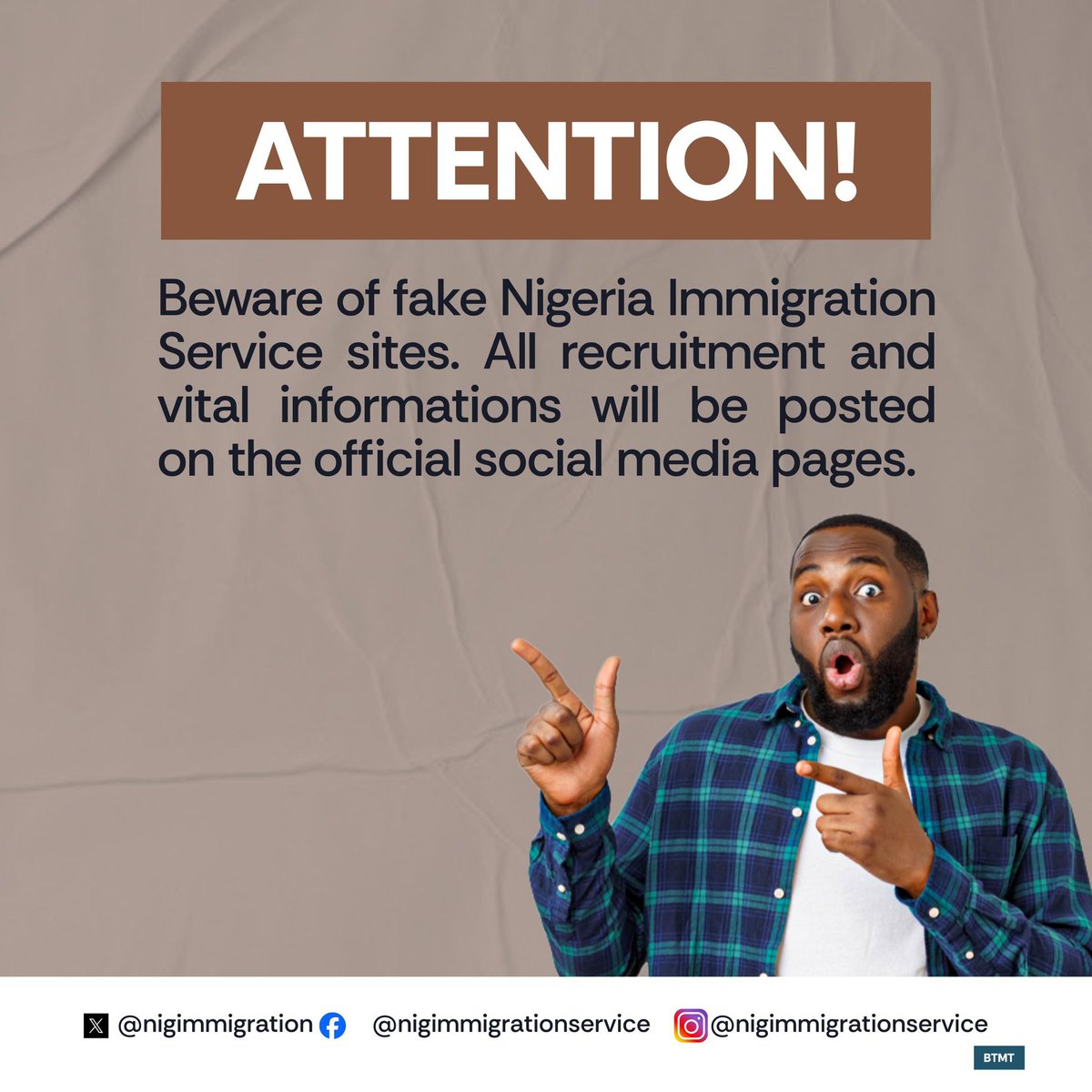 Beware of fake news!!!