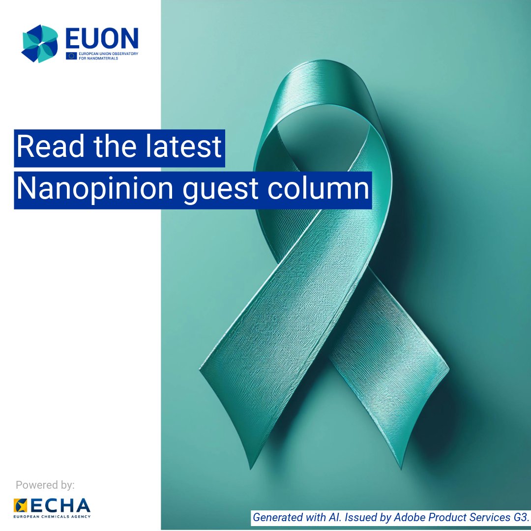 EU_ECHA's tweet photo. #EUON - Read our latest Nanopinion guest column by professors Steve Conlan and Laurent Charlet. They explore new cancer therapies by leveraging selenium nanoparticles (SeNPs) to modify histone methylation and influence cancer cell behaviour. https://t.co/lUuLhy4QXW