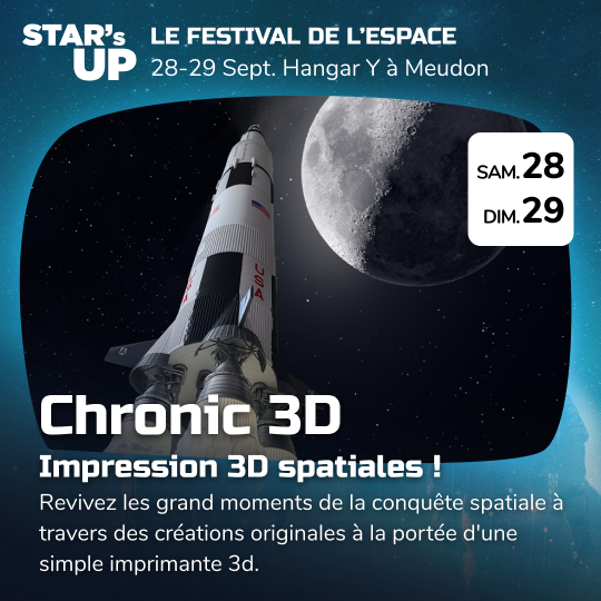 starsupfestival's tweet photo. Prêts à propulser votre passion pour les fusées ?
Tout le programme : https://t.co/AzvWuPKrqo
#STARsUP #Espace #Fusées #Enfants #Ateliers https://t.co/9TG9AlrXwW
