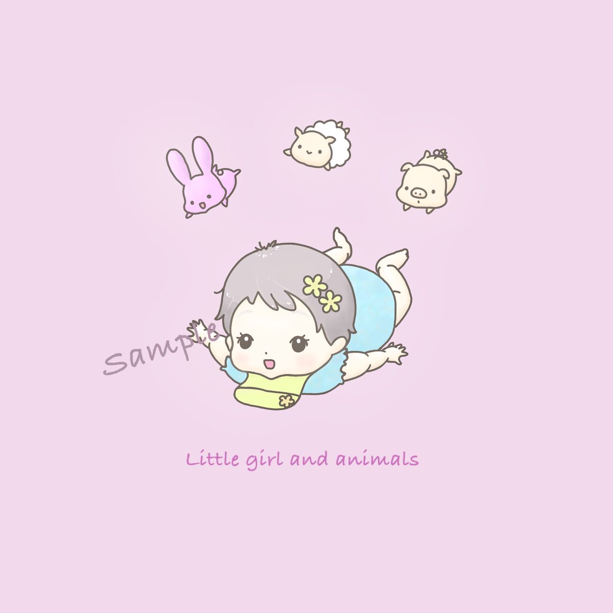 ゆるぱぷーん♡yurupapoon/イラスト tweet media