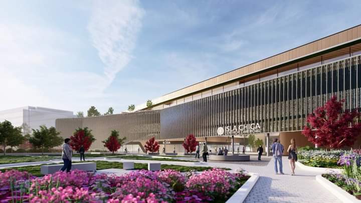 Se aprueba en el Pleno del Ayuntamiento el estudio de detalle del Centro Comercial de Isla Chica y la bolsa de aparcamientos bajo rasante.