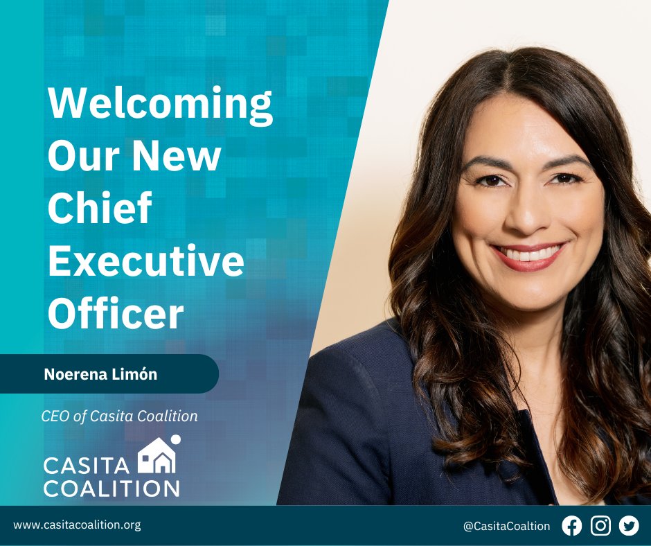 Casita Coalition (@casitacoalition) on Twitter photo We're thrilled to welcome <a href="/NoerenaLimon/">Noerena LimĂłn</a> as Casita Coalition's new CEO! With a stellar career in expanding housing access and advancing racial equity, her visionary leadership will take us to new heights.
Read more: static1.squarespace.com/static/5f2c2d6…
#MiddleHousing #BuildTheMiddle We're thrilled to welcome <a href="/NoerenaLimon/">Noerena LimĂłn</a> as Casita Coalition's new CEO! With a stellar career in expanding housing access and advancing racial equity, her visionary leadership will take us to new heights.
Read more: static1.squarespace.com/static/5f2c2d6…
#MiddleHousing #BuildTheMiddle