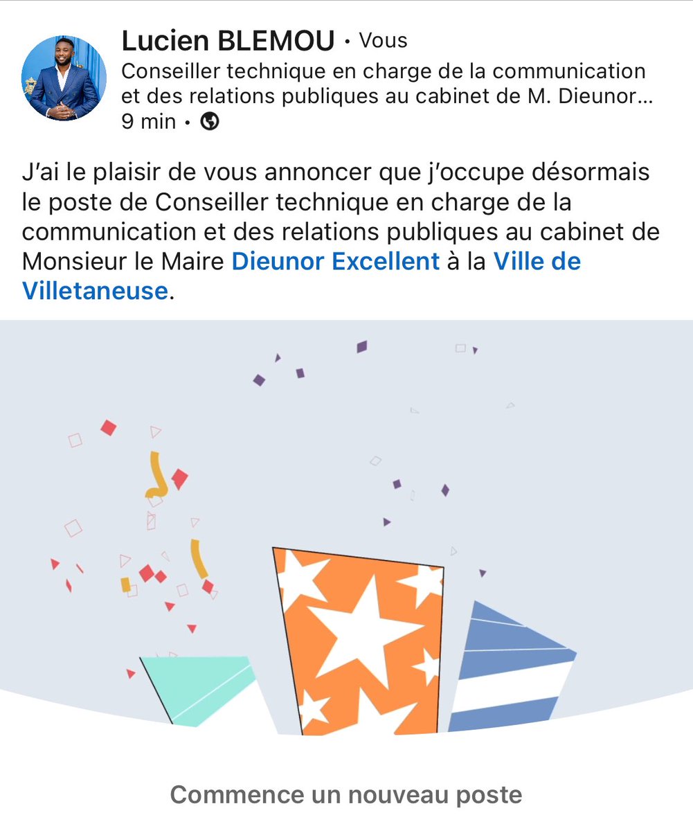 Lucien BLEMOU tweet media