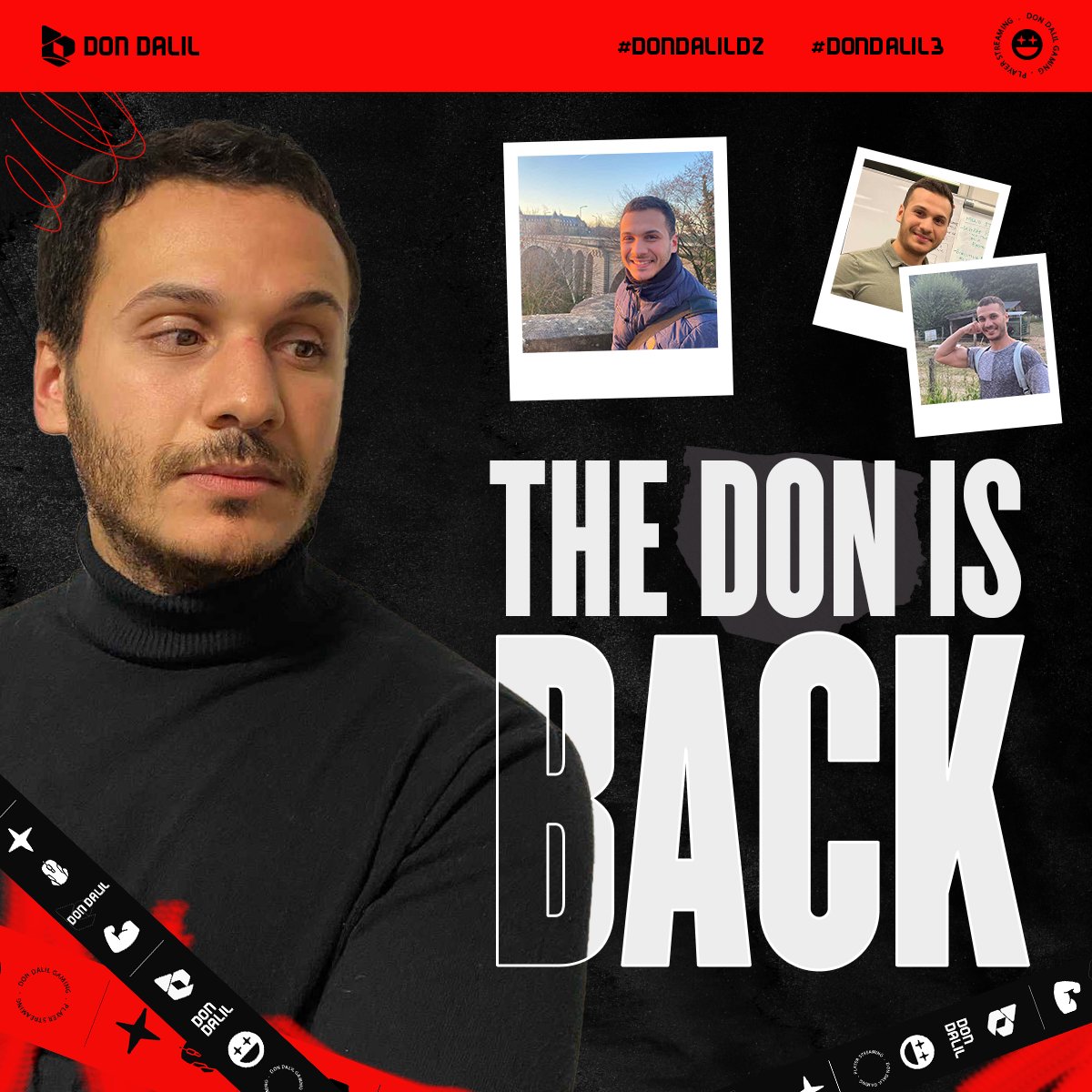dondalil3's tweet photo. ๐ Don Dalil is Making a Comeback! ๐
After a 2-year break, Don Dalil is returning to the streams! Get ready for epic gameplay,
exciting new features, and more.
๐ Mark Your Calendars: Don Dalil goes live again on 3 October!
#DonDalil #DonDalil3 #StreamingReturn #GamerLife https://t.co/VMDtUbDvpz