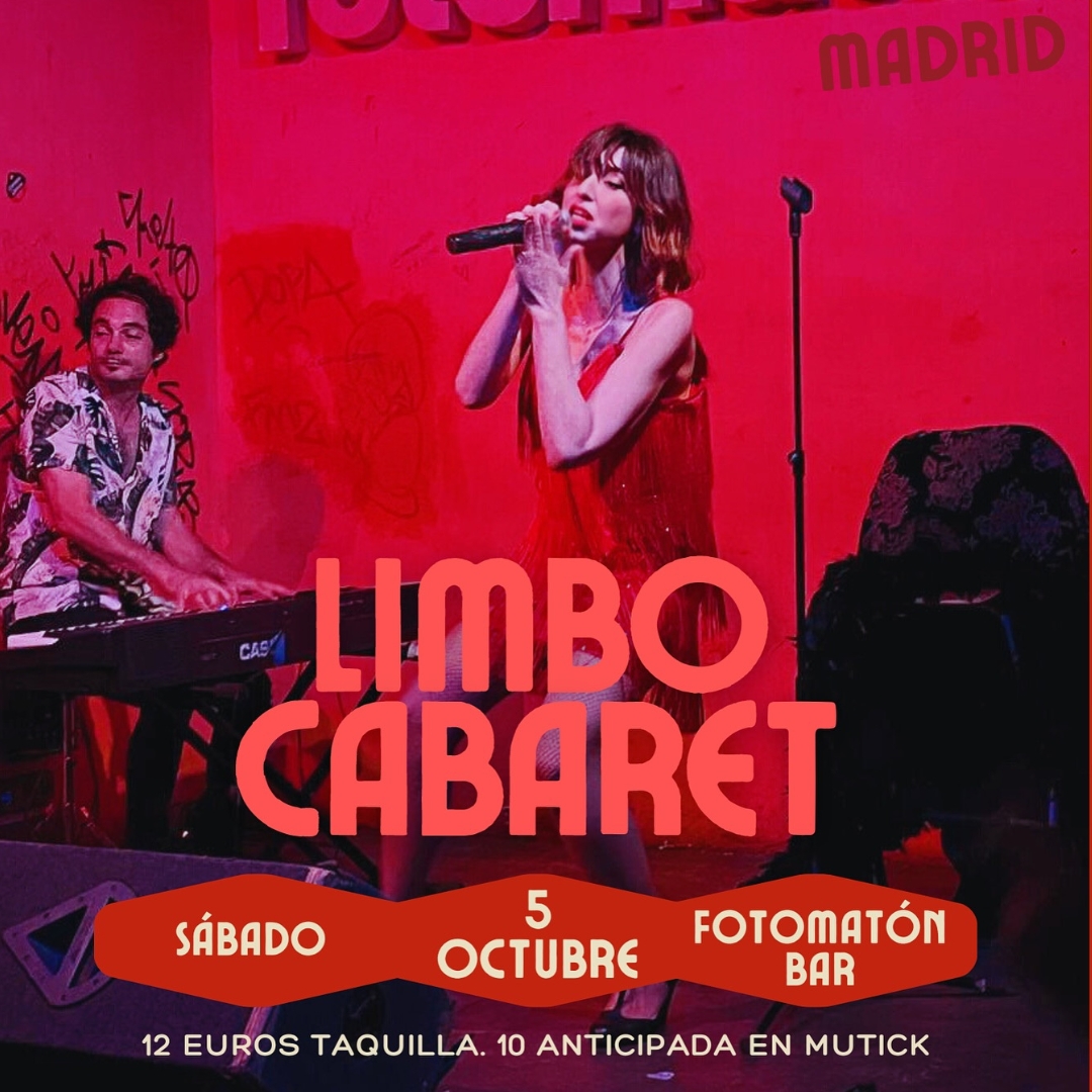 Mutick (@mutick_com) on Twitter photo 👉🏼 El sábado 5 de octubre tienes cita con <a href="/limbo_cabaret/">Limbo Cabaret</a> en <a href="/FotomatonBar/">FotomatonBar</a> ✨
Reinventando el concepto de cabaret, podrás disfrutar de un concierto-espectáculo cargado de diversión, ternura y un toque canalla 😉
¿Te lo vas a perder? 🤯 👉🏼 El sábado 5 de octubre tienes cita con <a href="/limbo_cabaret/">Limbo Cabaret</a> en <a href="/FotomatonBar/">FotomatonBar</a> ✨
Reinventando el concepto de cabaret, podrás disfrutar de un concierto-espectáculo cargado de diversión, ternura y un toque canalla 😉
¿Te lo vas a perder? 🤯