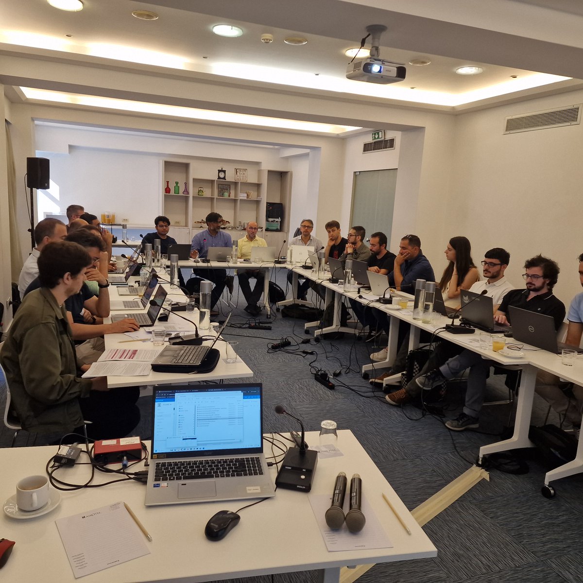 iTrust6G's tweet image. Good morning from #Athens! 🌞It&apos;s the first day of the 3rd @iTrust6G plenary meeting and after an early start, we&apos;ve already started discussing #projectdeliverables and #KPIs! 👍
Stay following on social for updates!🤳
#6G #FutureTech #SNS #5G #zerotrust #AI #6G #cybersecurity