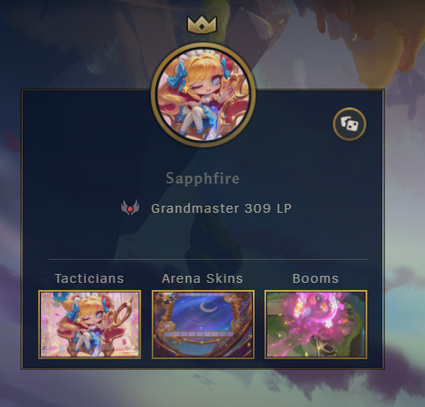 SapphfireVT's tweet photo. Finally a Grand Master has arrived!
#TFT #TeamfightTactics #Set12 #DoubleUp https://t.co/kq9gje5mBa