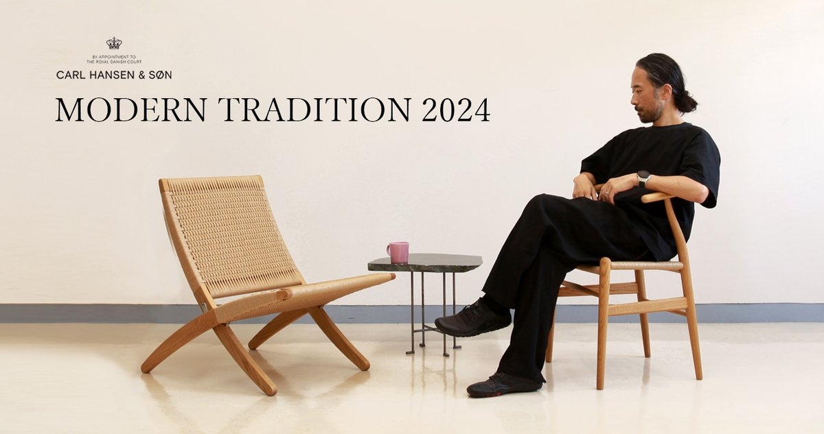 realstylenagoya's tweet image. ／
 － CARL HANSEN &amp;amp; SØN －
 MODERN TRADITION 2024
  開催中→11/20㊌まで🌈
＼

＃CH24 ＃YチェアとMG501 オーク（キューバチェア）を同時購入で ＃MG501が特別価格 でご購入いただけます☺
名作チェアをお得に手に入れられるこの機会をお見逃しなく✨

👉onlineshop.real-style.jp/blog/2024/09/1…