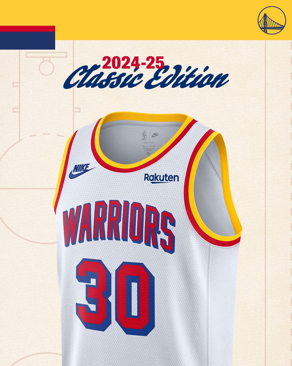 warriors classic edition jersey
