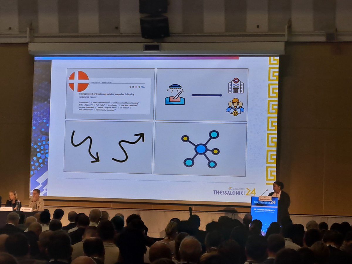 Louise Grau (@louisegrau2) on Twitter photo Amazing presentation <a href="/Ginibala/">Rogini Balachandran</a> at the ESCP conference 2024 with clinical management of late effects beyond cancer treatment
Systematic screening of late effects with PROMs and treatment of late effects can increase survival!
#ESCP2024
#slideoftheday
<a href="/escp_tweets/">European Society of Coloproctology</a> @AuHsurgery Amazing presentation <a href="/Ginibala/">Rogini Balachandran</a> at the ESCP conference 2024 with clinical management of late effects beyond cancer treatment
Systematic screening of late effects with PROMs and treatment of late effects can increase survival!
#ESCP2024
#slideoftheday
<a href="/escp_tweets/">European Society of Coloproctology</a> @AuHsurgery