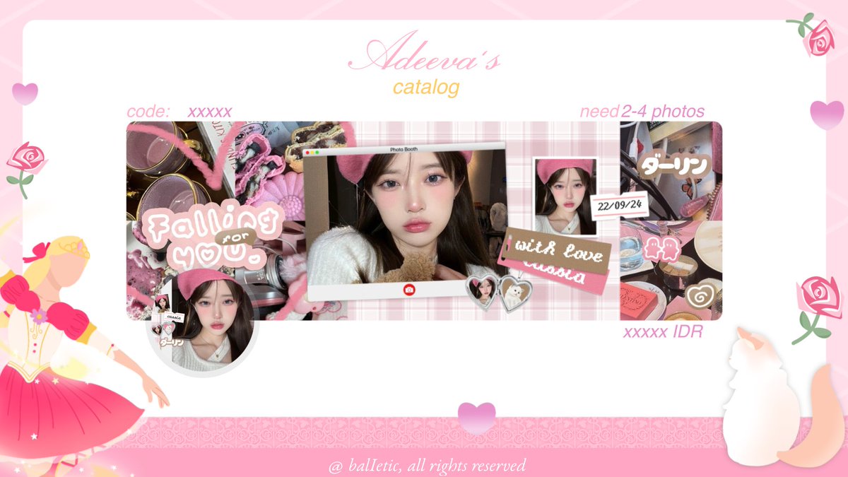 balIetic's tweet photo. ꒰ .. a retweet will be appreciated!♡

hai! sebelum balik aktif ba lagi, boleh tolong ospek katalog layout baruku ini? kalo ada kesamaan sama BA lain boleh dm aku baik baik yaa, timakaci banyak  ૮꒰   ྀི ܸ. . .ܸ ꒱ა🎀🖇️

p.s. yang mau jadi kinci cek alt yaa! 

#zonauang https://t.co/LXnwkwgQci