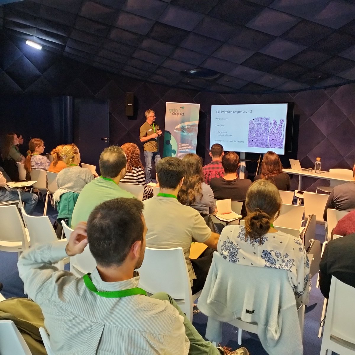 Day 2 of the Fish Health &amp; Welfare in Industrial Aquaculture Workshop is in full swing! 🐟 Today’s sessions combine theory and hands-on practice for a comprehensive learning experience.

#fishhealth #fishwelfare #aquaculture