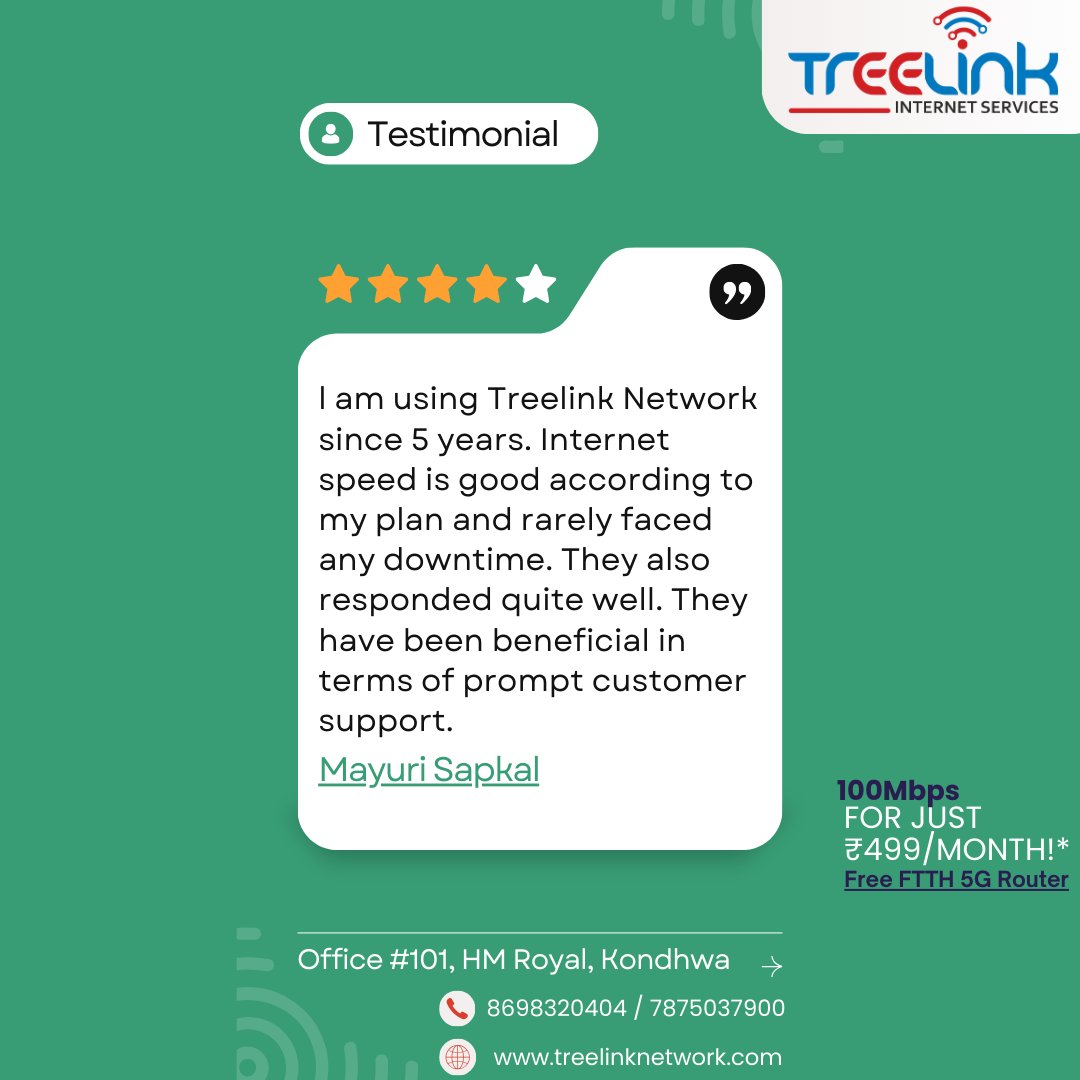 TreeLink network tweet media