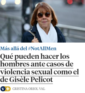 🔴 Si eres hombre y sientes rabia, asco e impotencia por las múltiples violaciones que sufrió Gisèle, esto te interesa.

Si piensas que #NotAllMen, también.

lavanguardia.com/vivo/20240925/…