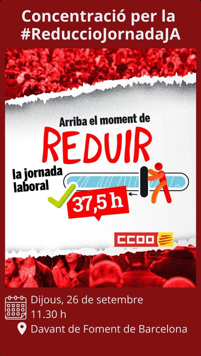 Demà és el dia! Us esperem! 💪🏻🦾