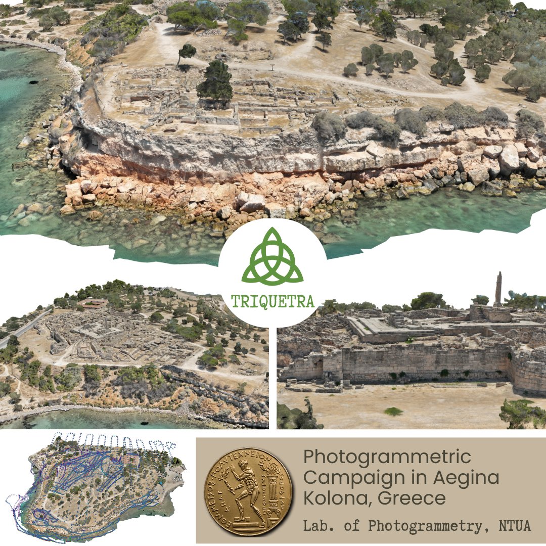 📣 🚀 Latest Update from the Laboratory of Photogrammetry SRSGE NTUA and the TRIQUETRA Project! 
 
 📆 On June 25th, 2024, a photogrammetric campaign was conducted at the archaeological site of Aegina Kolonna as part of the TRIQUETRA Project.

#Photogrammetry #3DModel  #CH