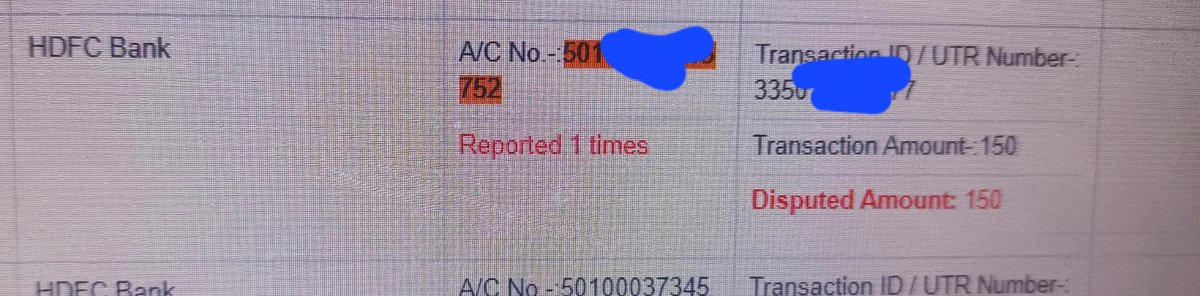 tusharmca2012's tweet photo. @PMOIndia plz help in this since my mothers frozen account is not getting unfreeze because of slow process by @HDFCBank_Cares @HDFC_Bank #gujratcybercrime team , while there is already court guidelines not to block full account. https://t.co/bjqbNppwwR