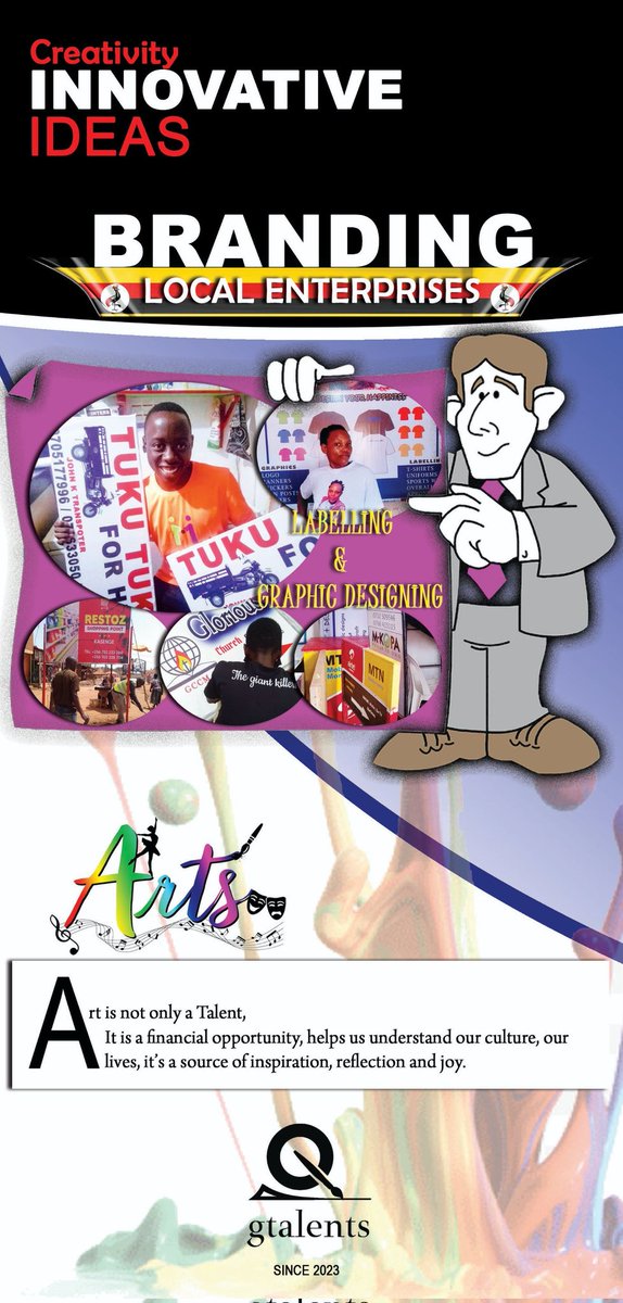 Do you have it in mind that Art is a financial opportunity to local artists, just keep the eyes on us and wait to see what we're bringing. <a href="/gtalentsorg/">Gtalents</a>