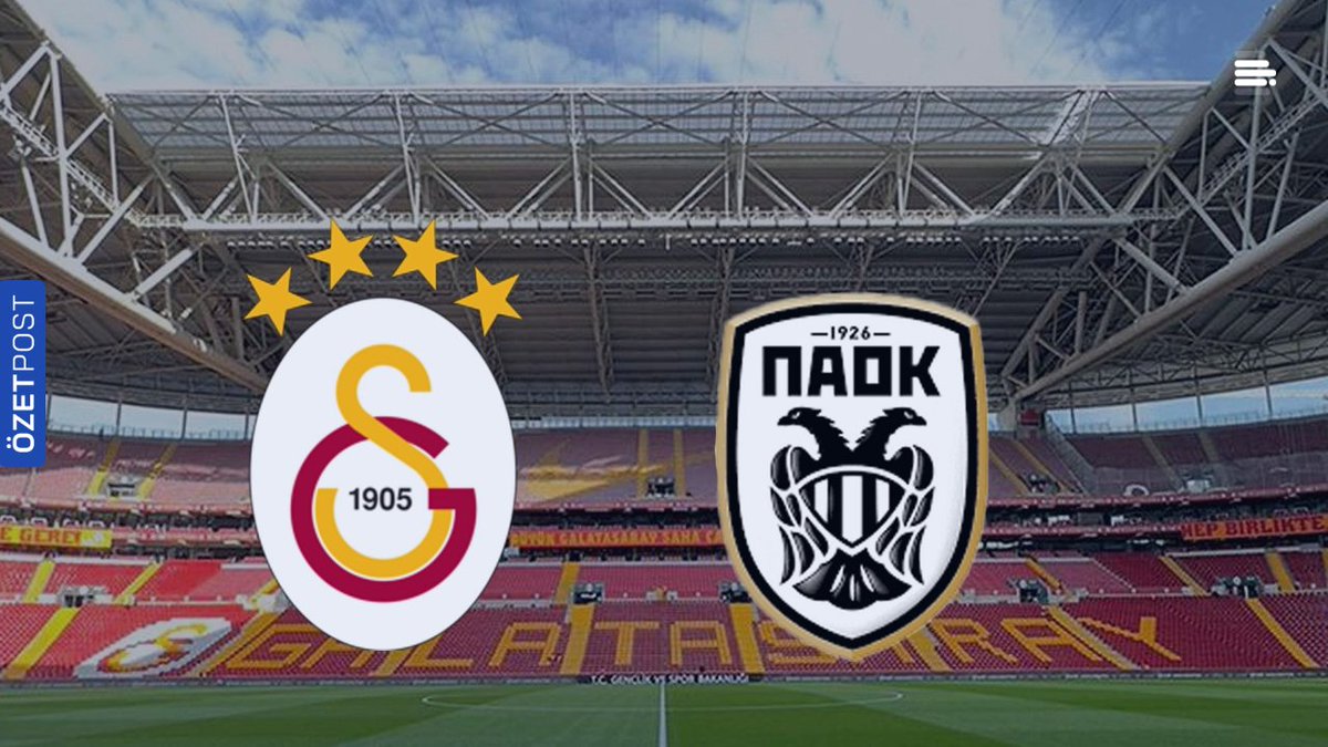 Galatasaray-PAOK maçı bu akşam 22.00'de başlayacak ve TRT 1 ekranlarından naklen ve şifresiz bir şekilde yayınlanacak.