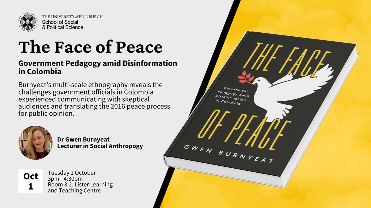 Gwen Burnyeat (@gwenburnyeat) on Twitter photo Looking forward to talking about my book at the <a href="/uoessps/">School of Social & Political Science Edinburgh</a> Latin America seminar series next week, all welcome Looking forward to talking about my book at the <a href="/uoessps/">School of Social & Political Science Edinburgh</a> Latin America seminar series next week, all welcome