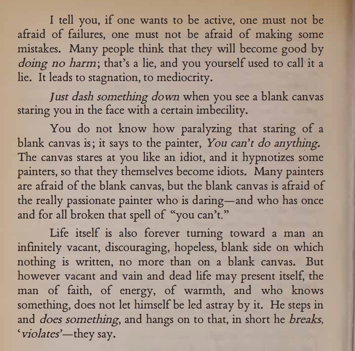 infinitebooks's tweet photo. Vincent van Gogh...
timeless, universal advice https://t.co/xTLUkT21f2