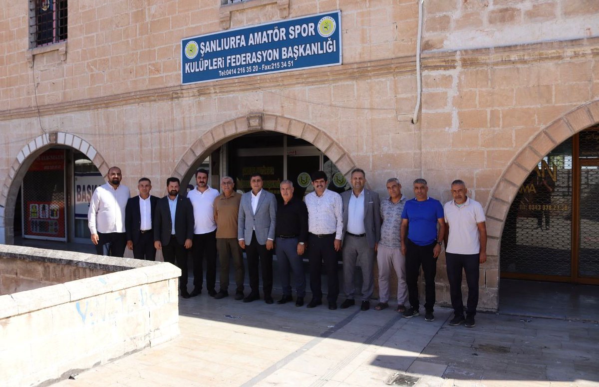 Şanlıurfa CHP başkanı Ferhat Karadağ ve yönetim kurulu üyeleri ASKF başkanı Adnan Yükselir ve yönetim kuruluna ziyaret gerçekleştirdi. <a href="/abdullahaslan68/">Abdullah Aslan</a> <a href="/MuratBasyan1/">Murat Basyan</a> <a href="/canbeylicihan/">Cihan Canbeyli</a> <a href="/MahmutCanbeyli2/">Mahmut Canbeyli</a> <a href="/hasanip37604372/">hasanipek</a> <a href="/kayahalit4/">kaya halit</a> <a href="/sait__akdag/">Sait Akdağ</a> <a href="/mtepe63/">Mustafa Tepe</a> <a href="/A_Albunar/">Abdullah Albunar🇹🇷</a> <a href="/karadagferhatt/">Ferhat KARADAĞ</a>