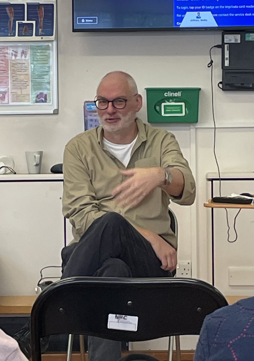 RFNeuroRehabCentre (@rfl_nrc) on Twitter photo Thank you to <a href="/PhdNeil/">Neil Stanley PhD</a> for coming to the NRC to give a talk about sleep and our sleep health! Extremely informative with some really useful take-homes for us as staff and our patients 👏👏👏 Thank you to <a href="/PhdNeil/">Neil Stanley PhD</a> for coming to the NRC to give a talk about sleep and our sleep health! Extremely informative with some really useful take-homes for us as staff and our patients 👏👏👏