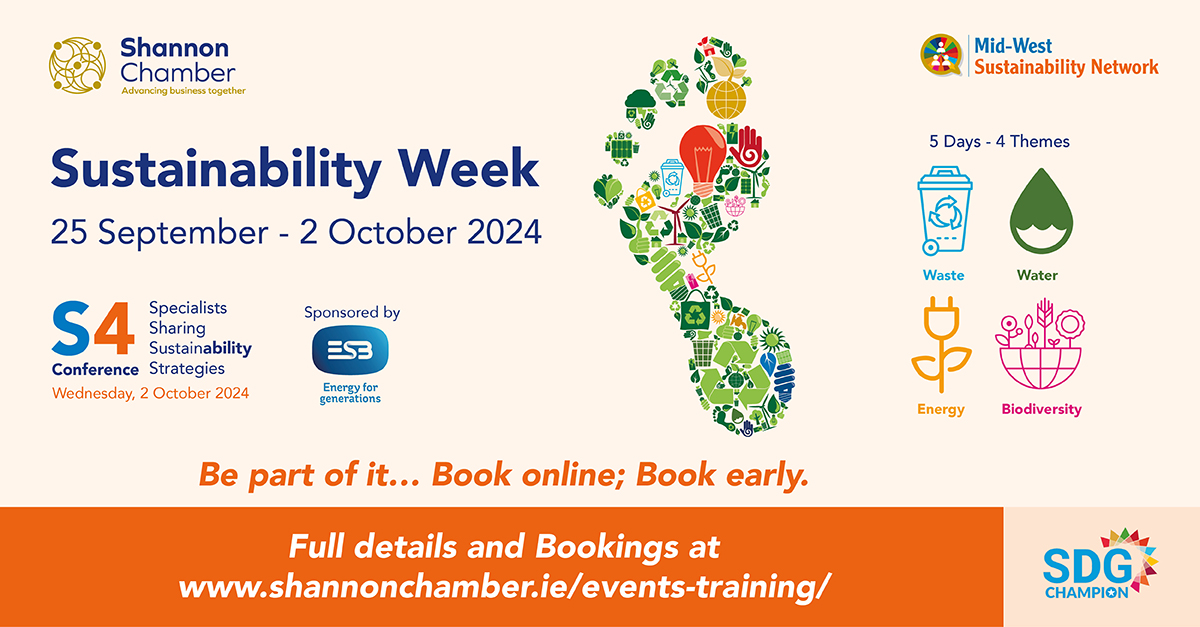 Element Six (@elementsix_) on Twitter photo E6 are pleased to sponsor the upcoming Sustainability Week, organised by Shannon Chamber of Commerce Mid-West Sustainability Network (<a href="/SNNChamber/">Shannon Chamber</a>) in Ireland.🍃 E6 are pleased to sponsor the upcoming Sustainability Week, organised by Shannon Chamber of Commerce Mid-West Sustainability Network (<a href="/SNNChamber/">Shannon Chamber</a>) in Ireland.🍃