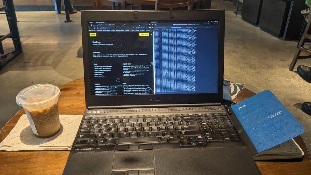 abstractpotato's tweet image. GM 🥔🔥 #BuildOnCardano $STRCH