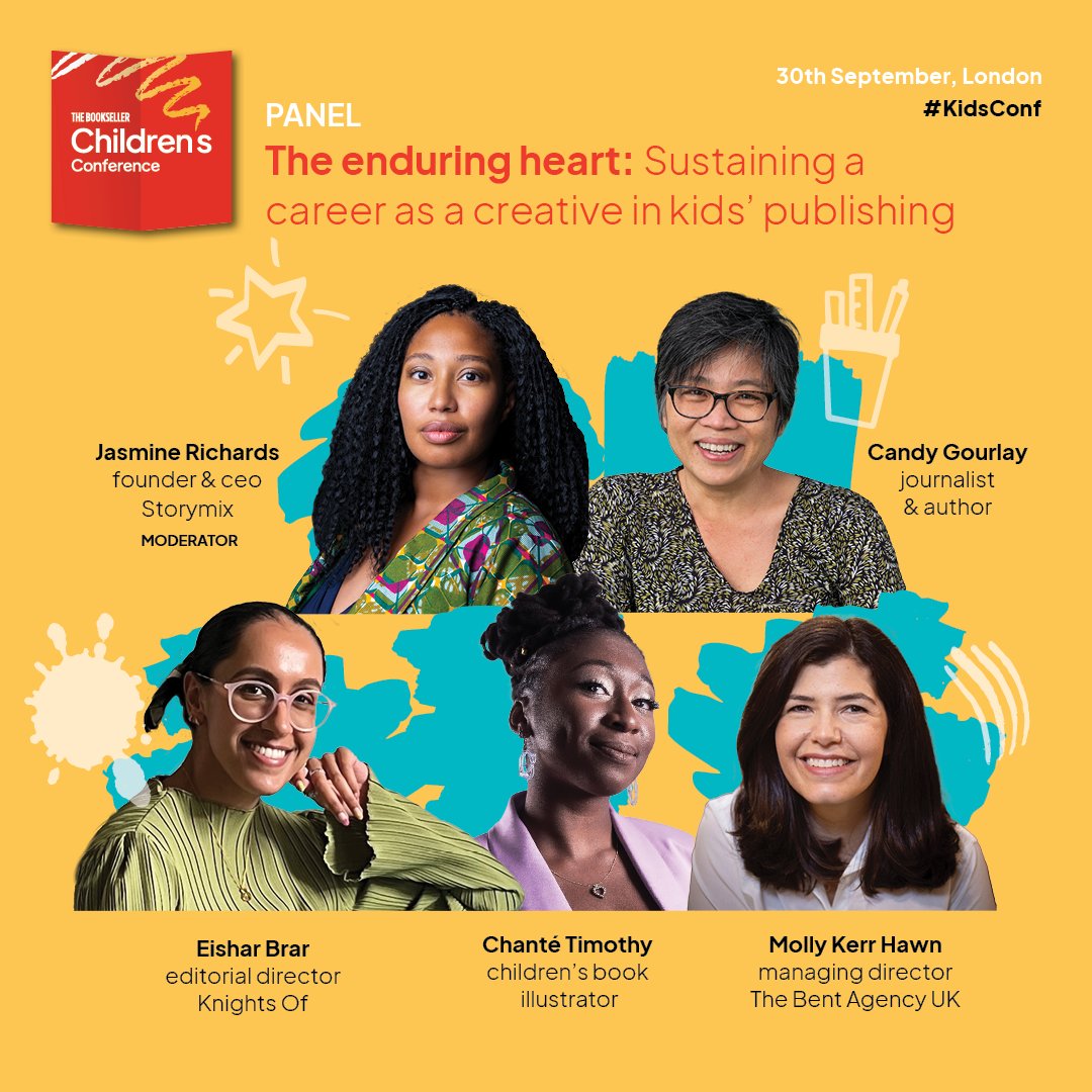 The Bookseller (@thebookseller) on Twitter photo <a href="/Waterstones/">Waterstones</a> <a href="/UKLaureate/">Children's Laureate</a> <a href="/chitabds/">Sanchita Basu De Sarkar (Hon) FRSL</a> <a href="/childrensbkshop/">Children's Bookshop</a> <a href="/EmmaCBradshaw/">Emma Bradshaw</a> How can you sustain a career in kids' publishing? A panel will be delving into this question at #KidsConf ⨠<a href="/Waterstones/">Waterstones</a> <a href="/UKLaureate/">Children's Laureate</a> <a href="/chitabds/">Sanchita Basu De Sarkar (Hon) FRSL</a> <a href="/childrensbkshop/">Children's Bookshop</a> <a href="/EmmaCBradshaw/">Emma Bradshaw</a> How can you sustain a career in kids' publishing? A panel will be delving into this question at #KidsConf āØ