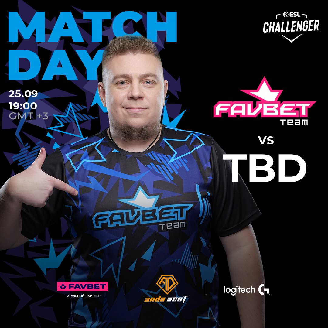 we had a day off from matches, and now we are so back

today we start our journey in ESL Challenger Katowice Open Qualifiers

if everything goes well, we will play 5 BO1 matches today