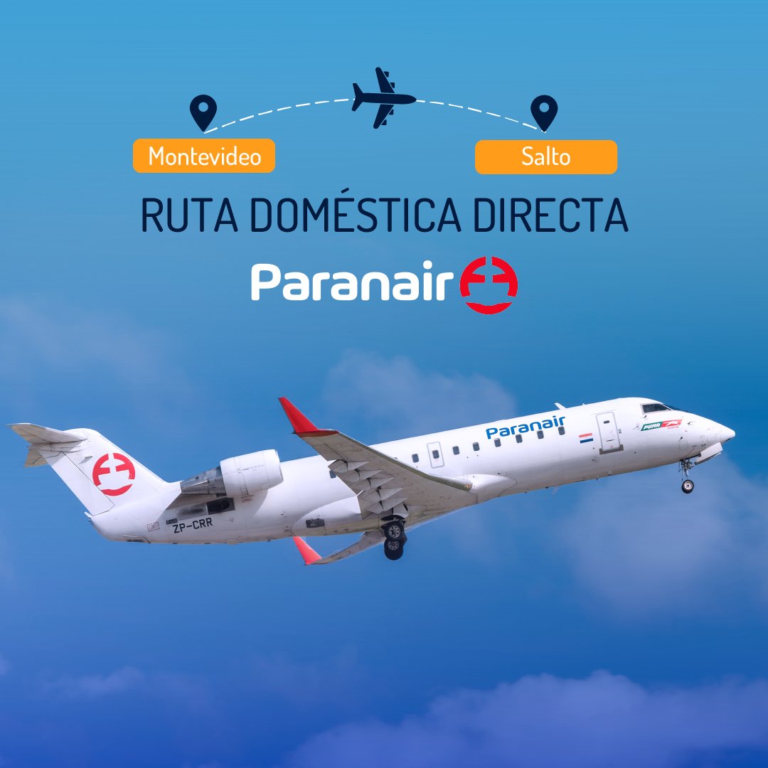 Aeropuertos Uruguay tweet media