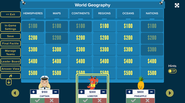 Have you seen Factile? 👀 It's made for playing Jeopardy in class.

Students can buzz in on their devices, it's easy to enter and arrange questions, and you can use generative AI to help develop the content. 👍

I wrote all about it here:
learninginhand.com/campaigns/view…

#Sponsored