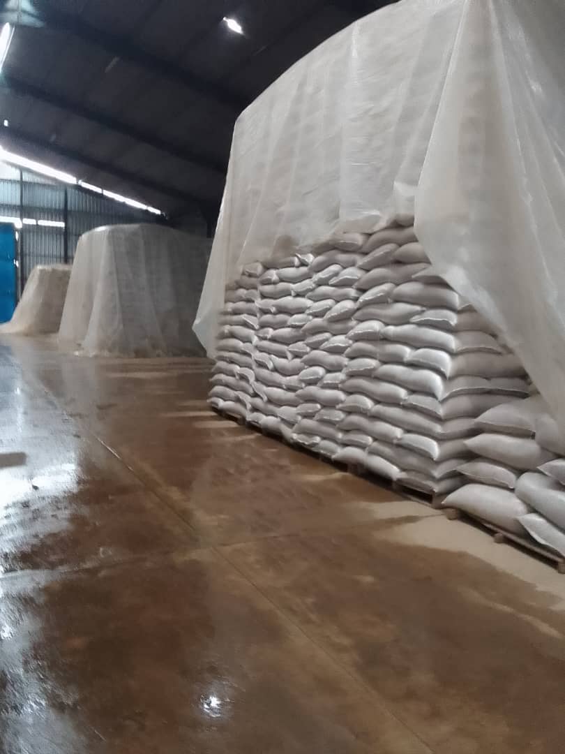 empresa_granos's tweet image. En los almacenes de la UEB Industrial La Francia se resguarda el arroz de semilla para asegurar la campaña venidera por las intensas lluvias ocasionadas tras el paso de la tormenta tropical #Hellen #ArrocerosPinareños