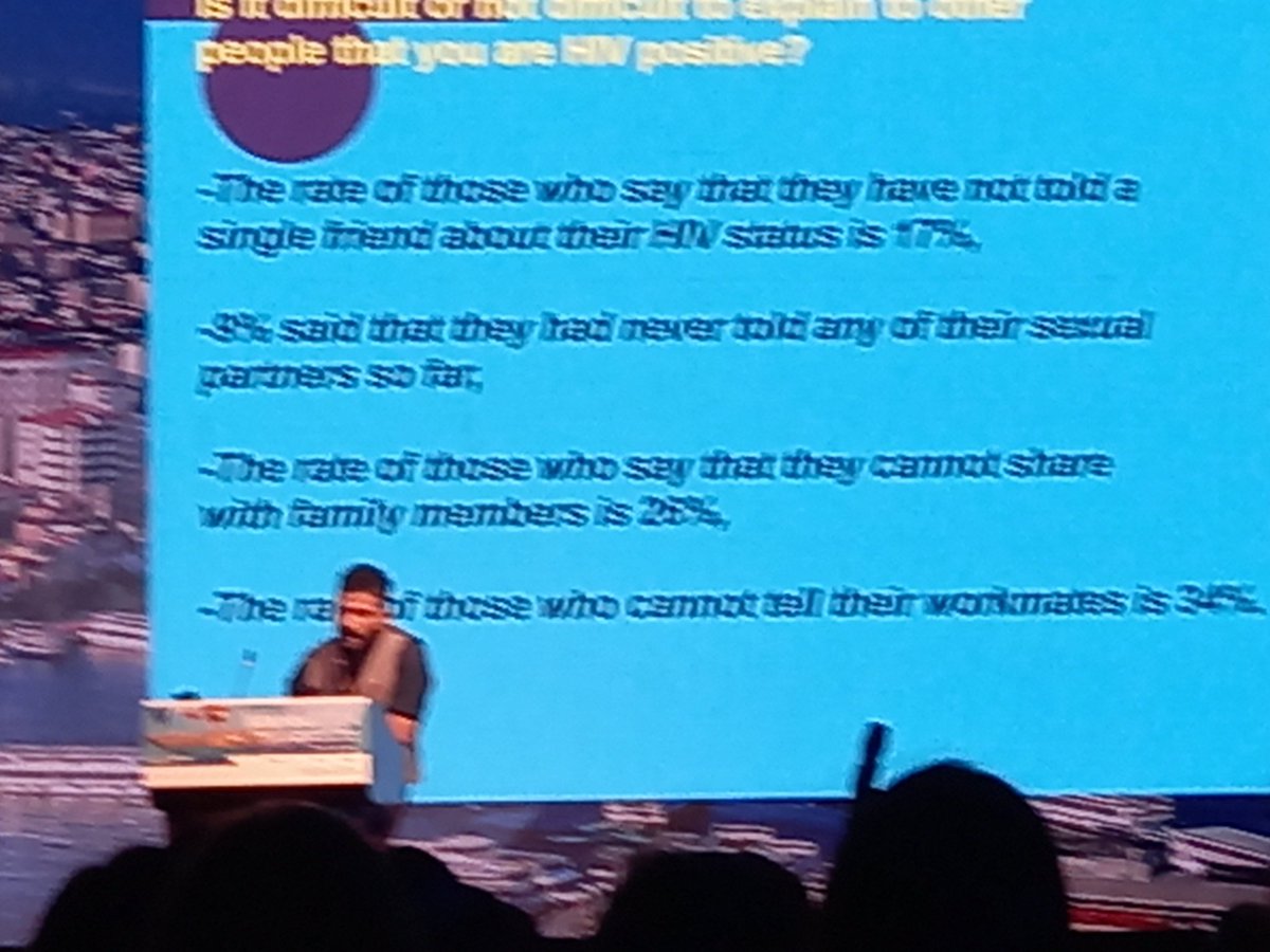 gjsathyamoorthy's tweet photo. Very moving presentation about the impact of a HIV diagnosis, and the discrimination people with HIV face #isqua @ARC_NWL @NIHRARCs https://t.co/36yaRFt1we https://t.co/UUHSZV0EnL