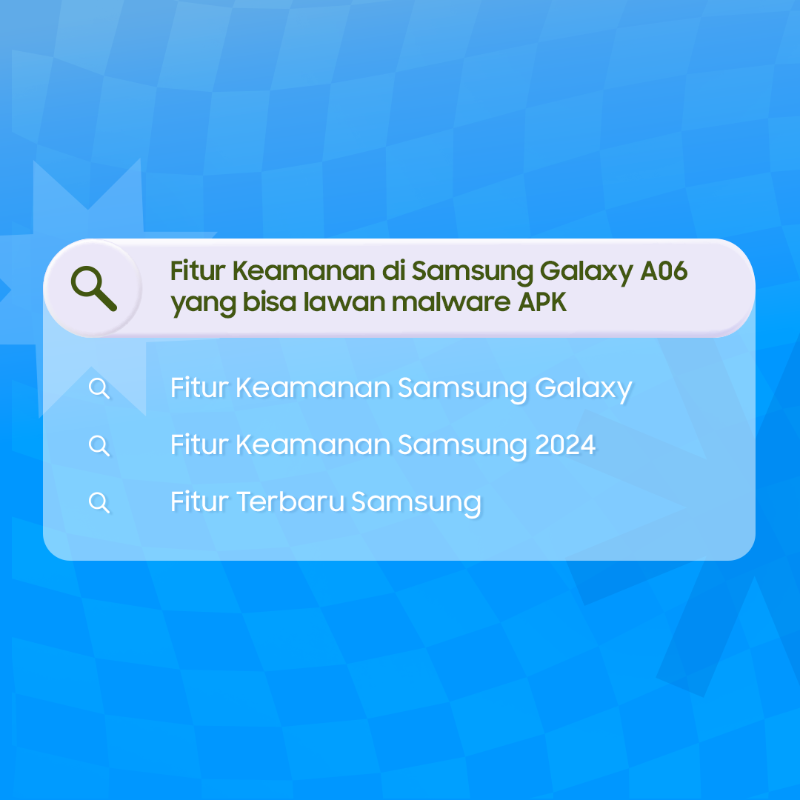 samsungID's tweet photo. ADA 1 GALAXY A06  untuk kamu yang bisa jawab pertanyaan seputar Galaxy A06!

Coba cari fitur keamanan apa yang ada pada Samsung Galaxy A06, di Google

RT tweet ini &amp; reply dengan jawabanmu &amp; #GalaxyA06 #PastiBeneranAman #GoogleSearchGalaxyA06

Periode s/d 02 Oktober 2024