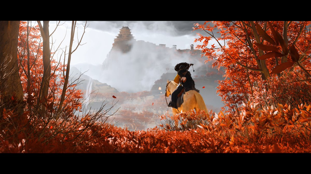 PlayStationUK's tweet image. It's beautiful. I've looked at Ghost of Yōtei 4K screenshots for 5 hours now.