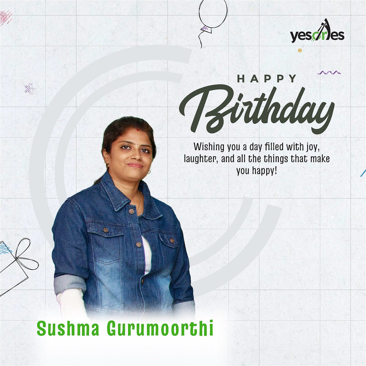 May this year bring you even more success, great moments, and wonderful memories. You bring such positive energy to the team, and we're so glad to work alongside you. Enjoy your special day to the fullest!

#YesOrYes #birthdaywishes #BirthdayCelebration
