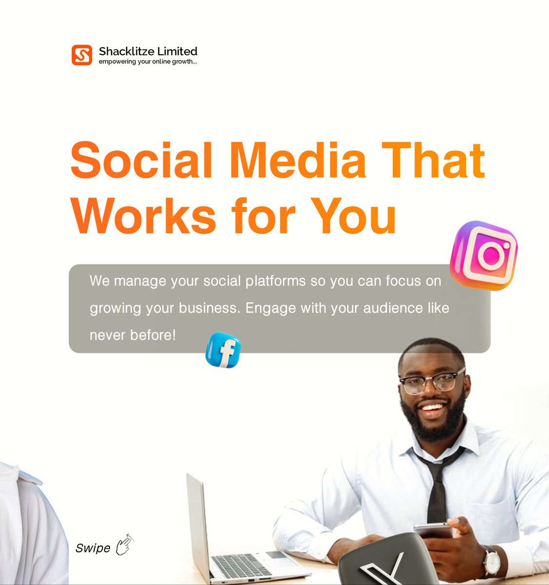 MkcharisL's tweet photo. Looking to grow your business online? At Shacklitze, we specialize in SEO, social media ads, and management to help you reach your ideal audience. Let’s create a digital strategy that works for you!"

#DigitalMarketing #SEO #SocialMediaAds #BusinessGrowth #ShacklitzeMarketing https://t.co/2WEVwM9yVp