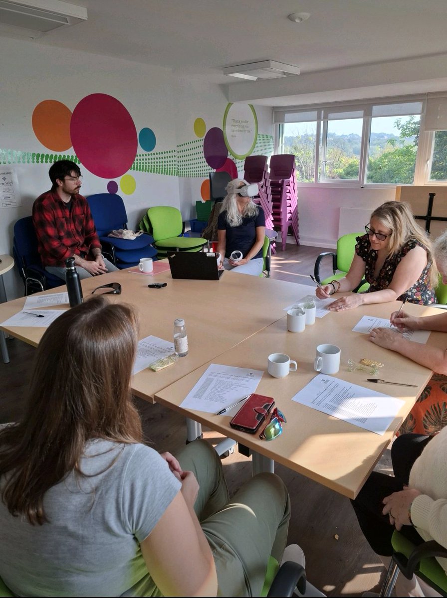j_widdecombe's tweet photo. I was delighted to involved in a research project with Plymouth University surrounding the use of VR in chronic low back pain. Everyone had a great time and I look forward to the research findings. https://t.co/va4DEBCnJM