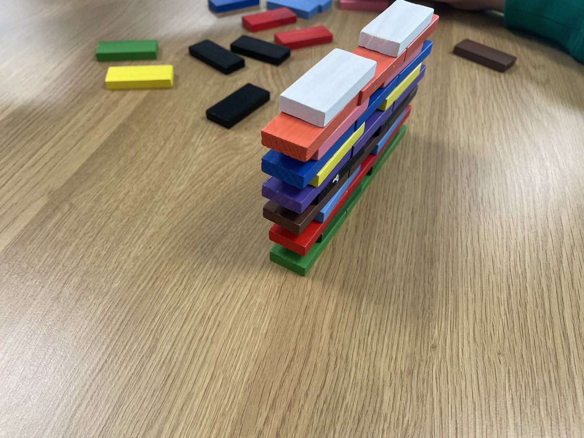 BanoCADT's tweet photo. Domino tower challenge with Kier construction https://t.co/cU4XEJdkxm