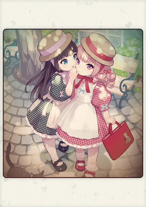 ロゼリラ受注あと1時間ほどで締切(絵もだいぶ進んでる…!) 