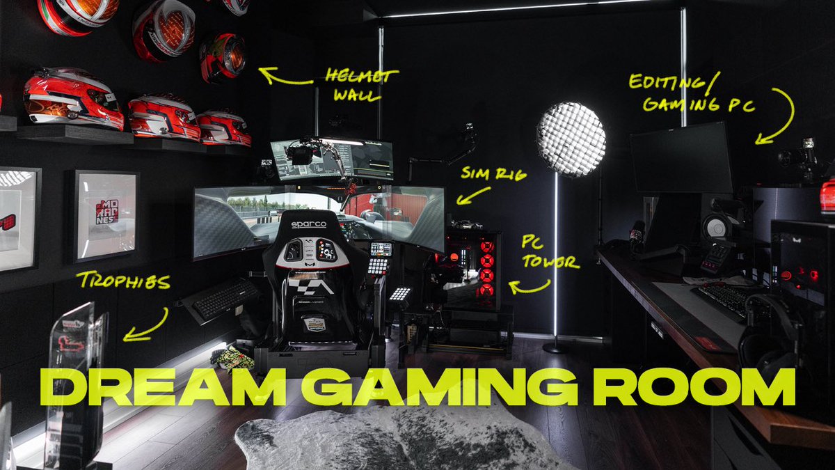 Just posted a video tour of my sim/gaming room at my studio. Nice 17 minute showcase of the full room. It’s not a big room, but we’ve done a lot with it.

ROOM TOUR:
youtu.be/Ed9YvzxMOno