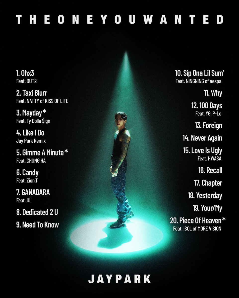 hicloudysummer's tweet photo. being a stan of an artist that I genuinely love his music makes me really happy. at least my favorite doesn't drop shitty music that I have no choice but stream it. jay park's #THEONEYOUWANTED 10/08!!! https://t.co/l1NEf8TdMB