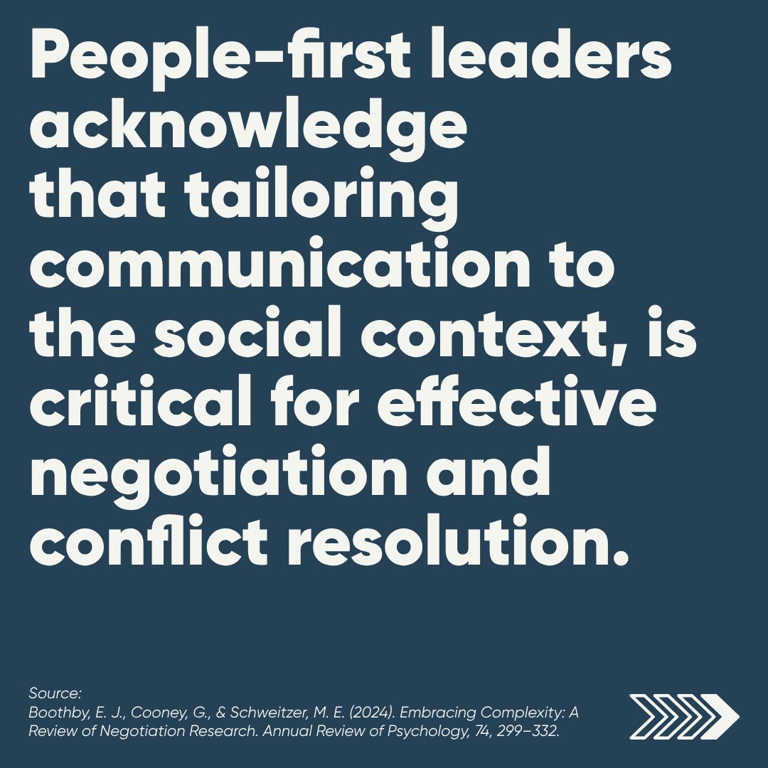 As a leader you might have a preferred communication style, but when it comes to conflict resolution you need to adapt your communication to the context. #leadership #organizationalbehavior #psychology #iopsychology #futureofwork